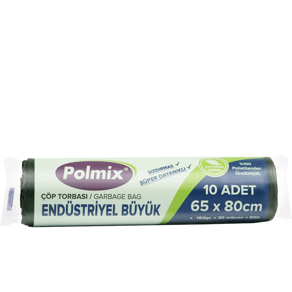 Endüstriyel Büyük Boy Çöp Torbası 65x80